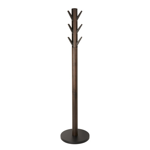 Freestanding Solid Wood Coat Rack & Reviews AllModern